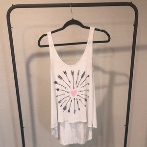 PPLA Arrow high low tank top
